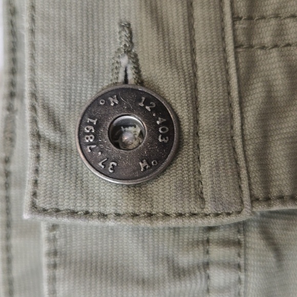 RED ALE MENS KHAKI GREEN SHORTS SIZE 44 WAIST - Picture 2 of 8